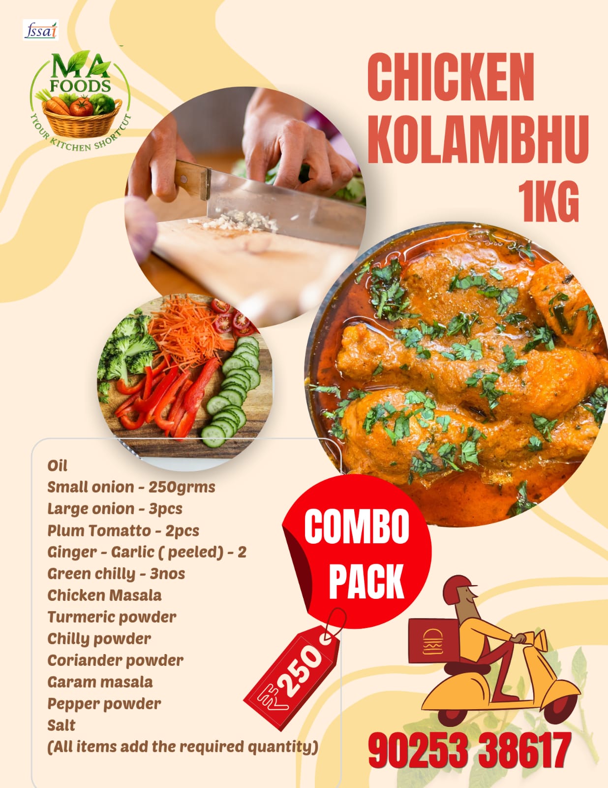 Chicken Kolambhu Combo Pack – MA Foods